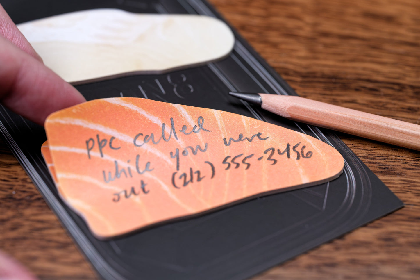 B8 Mart Sticky Notes, Lettuce Leaf
