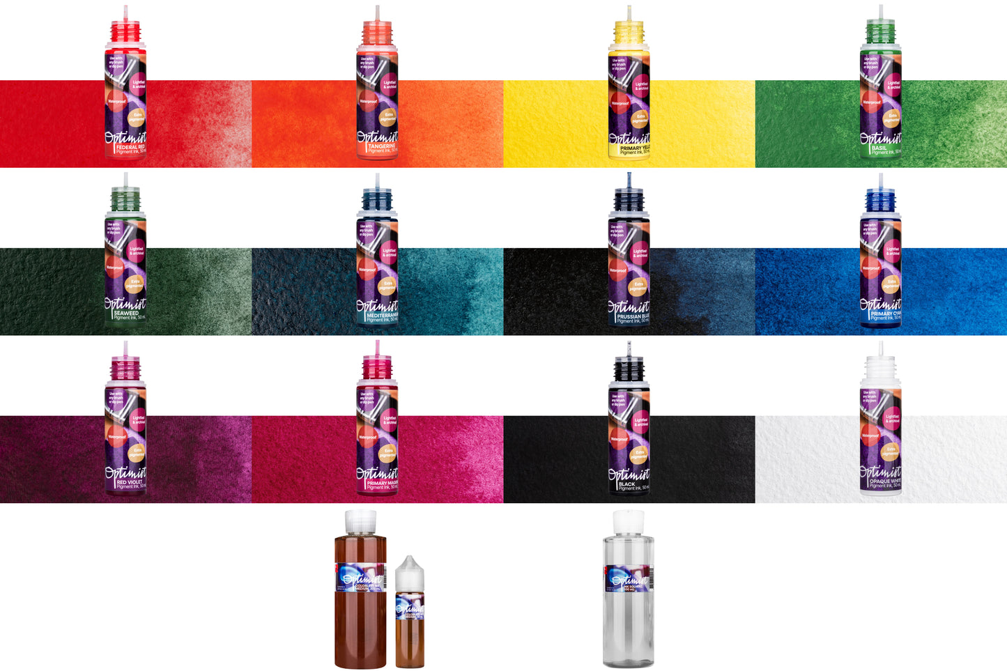 Optimist Pigment Ink Precision Bottle Retail Bundle