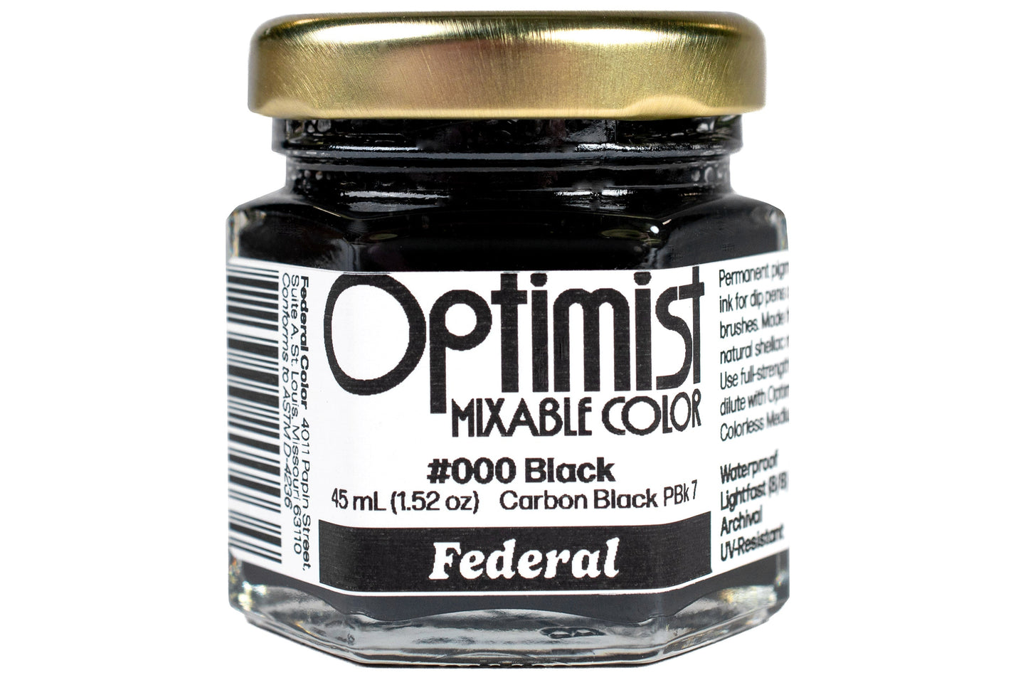 Optimist Mixable Color, #000 Black