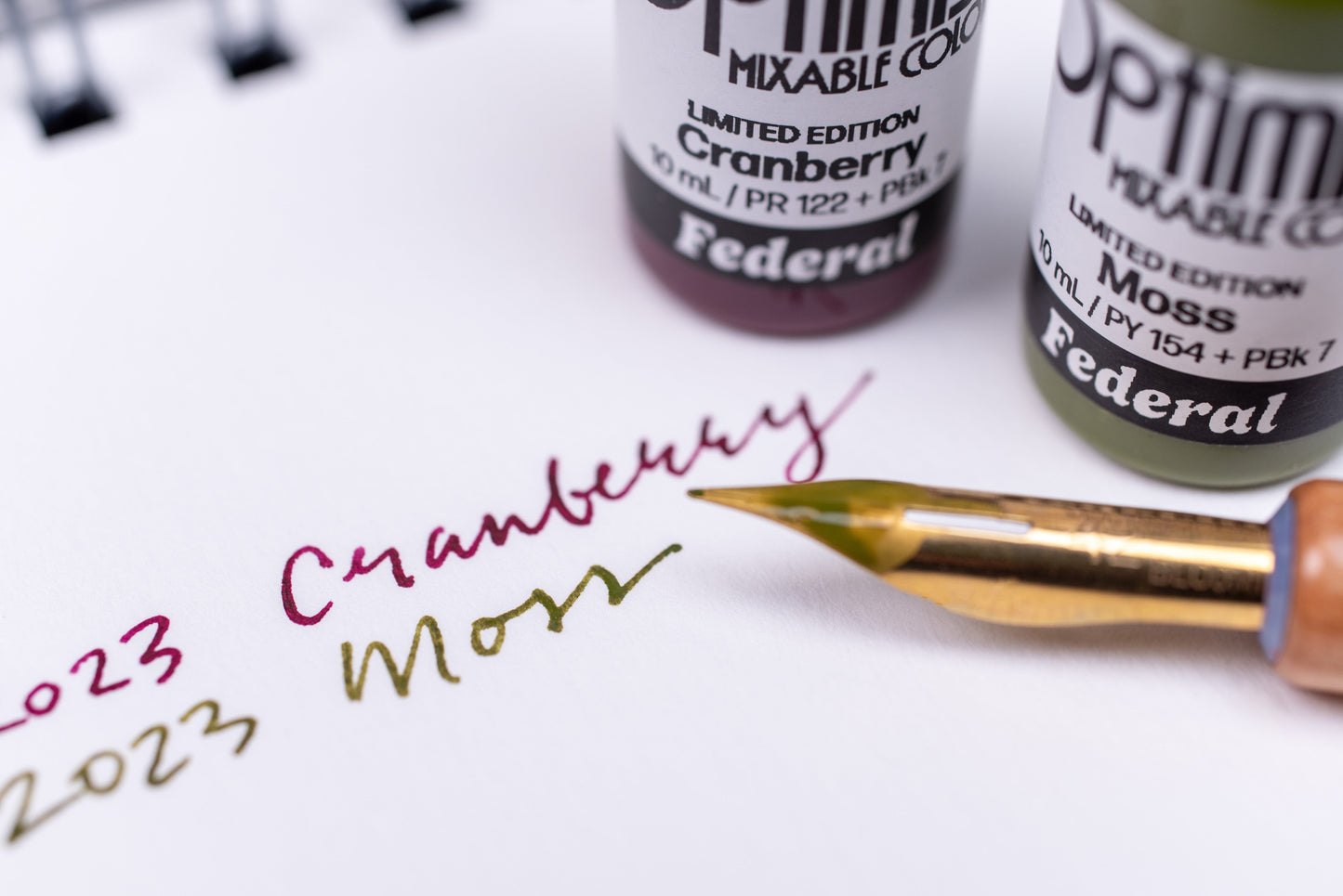 Optimist Limited Edition: Cranberry + Moss, Set of 2