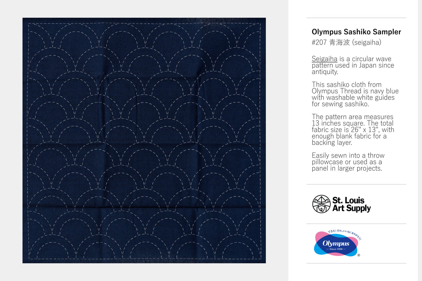 Olympus Sashiko Sampler, Seigaiha