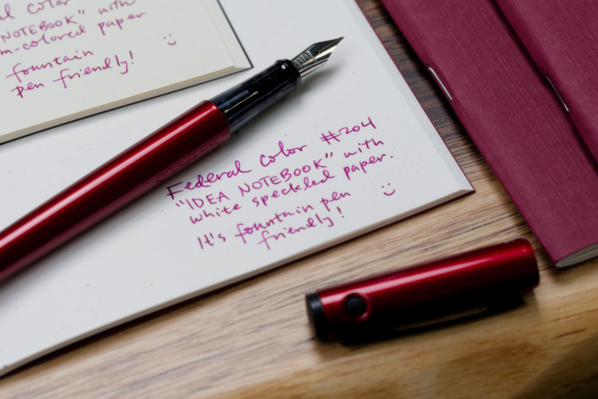 Idea Notebooks, Set of Two, Wine/White (4" x 6")