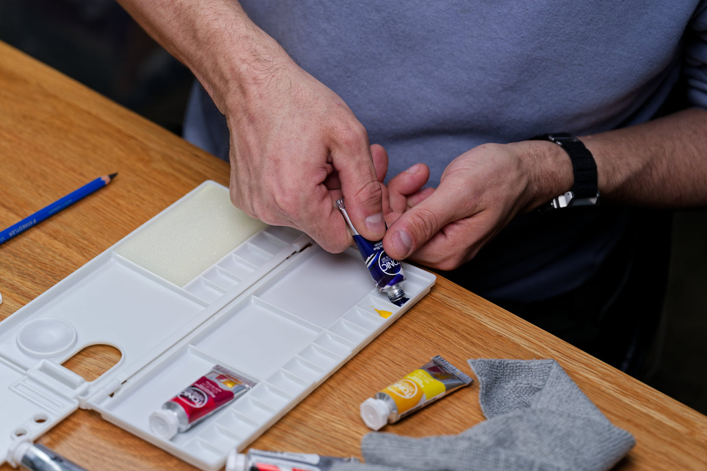 Excel Folding Watercolor Palette