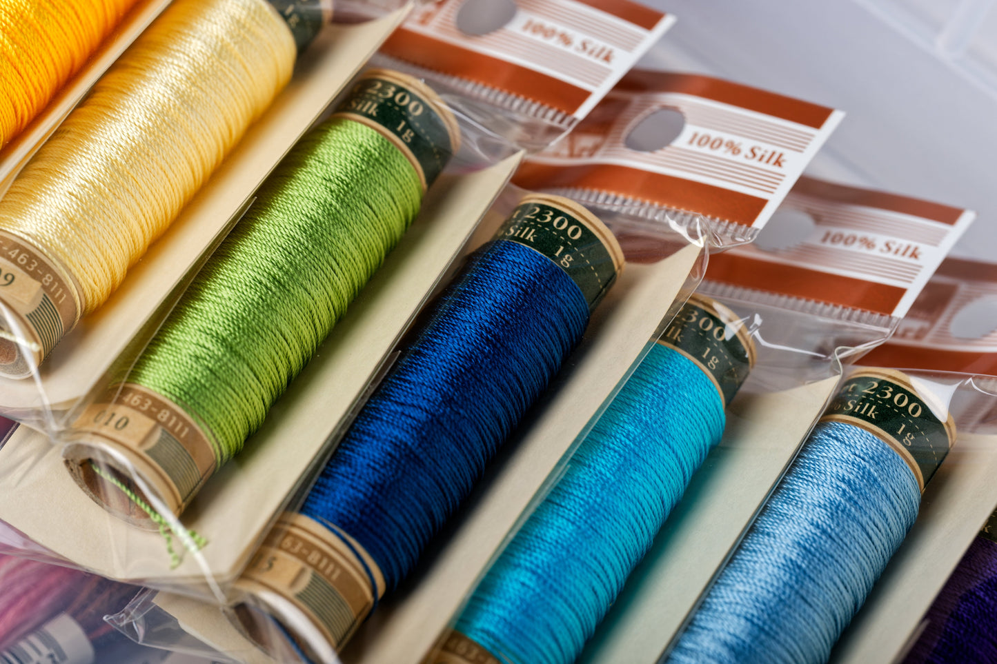 Silk Art Thread, #022 Light Brown