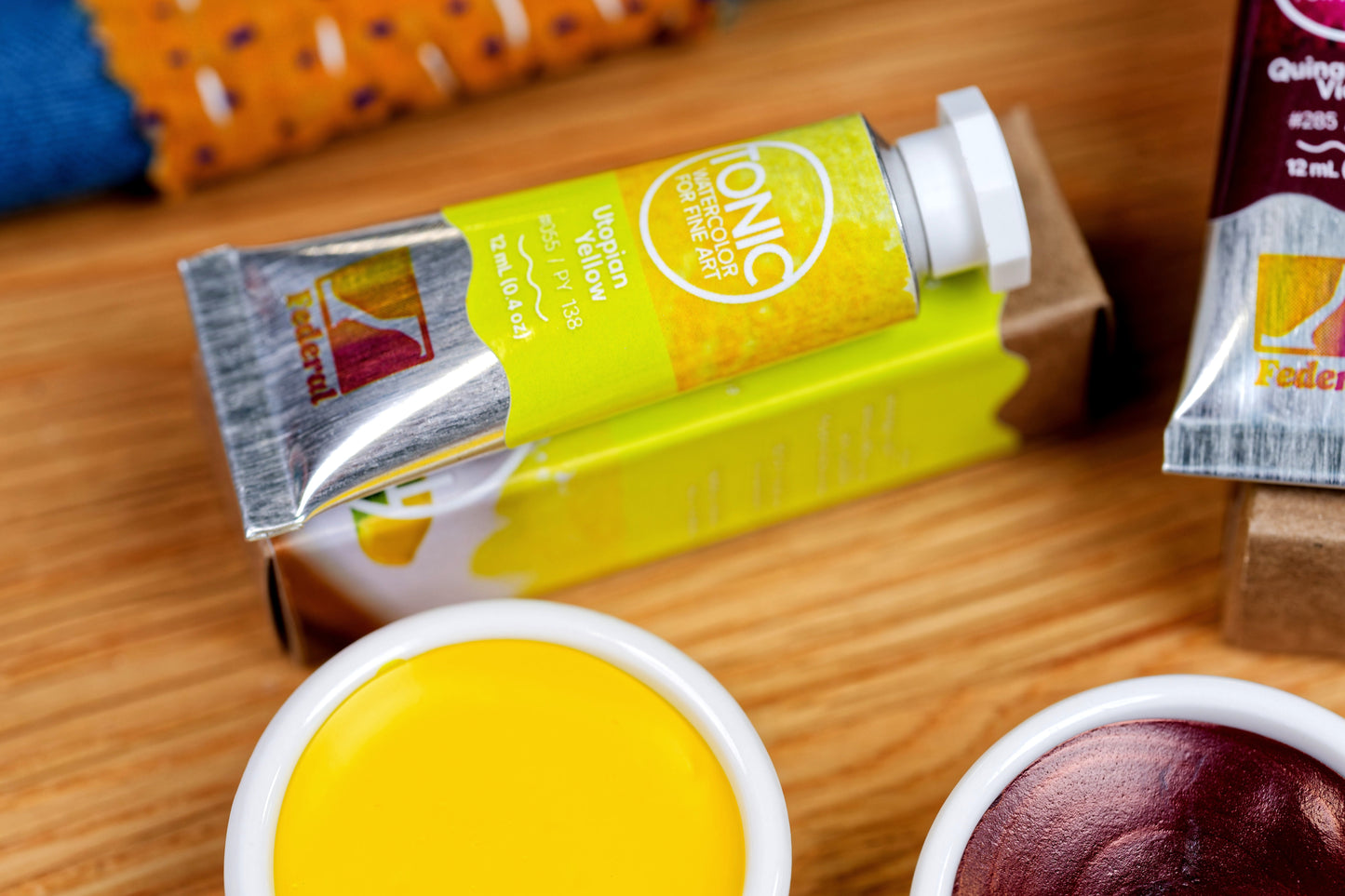 Tonic Watercolor, 12 mL Tube, #055 Utopian Yellow