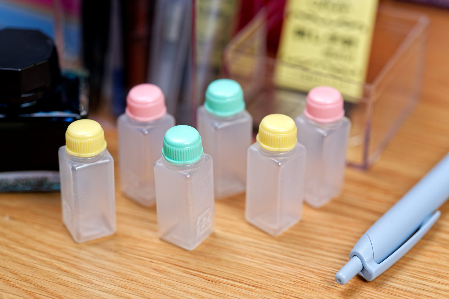 Mini Screw-Top Bottles, 6 mL, Set of 6