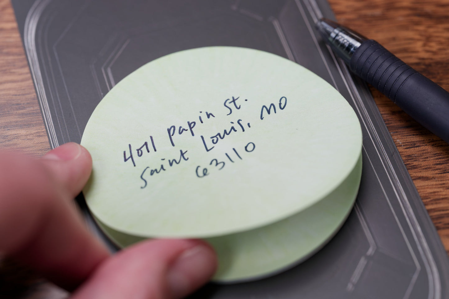 B8 Mart Sticky Notes, Perilla Leaf