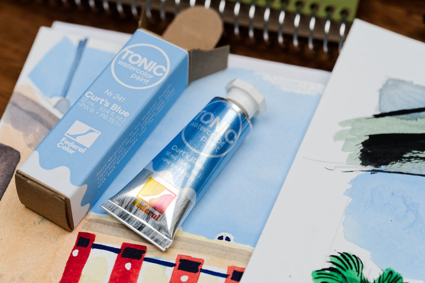 Tonic Watercolor, 12 mL Tube, #241 Curt's Blue