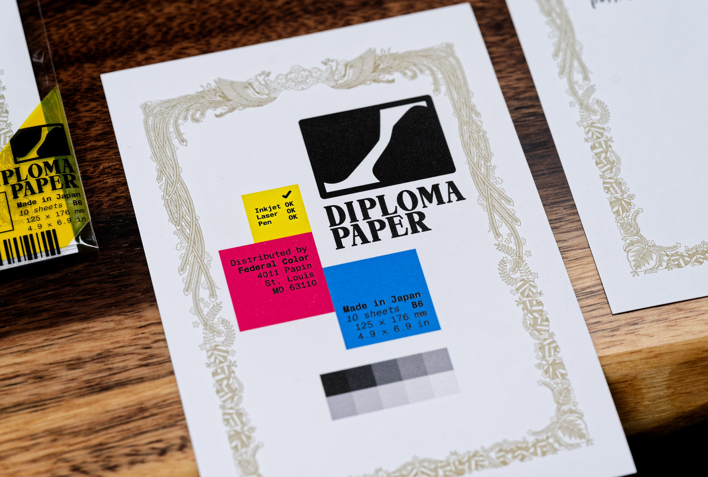 Diploma Paper, White, B5