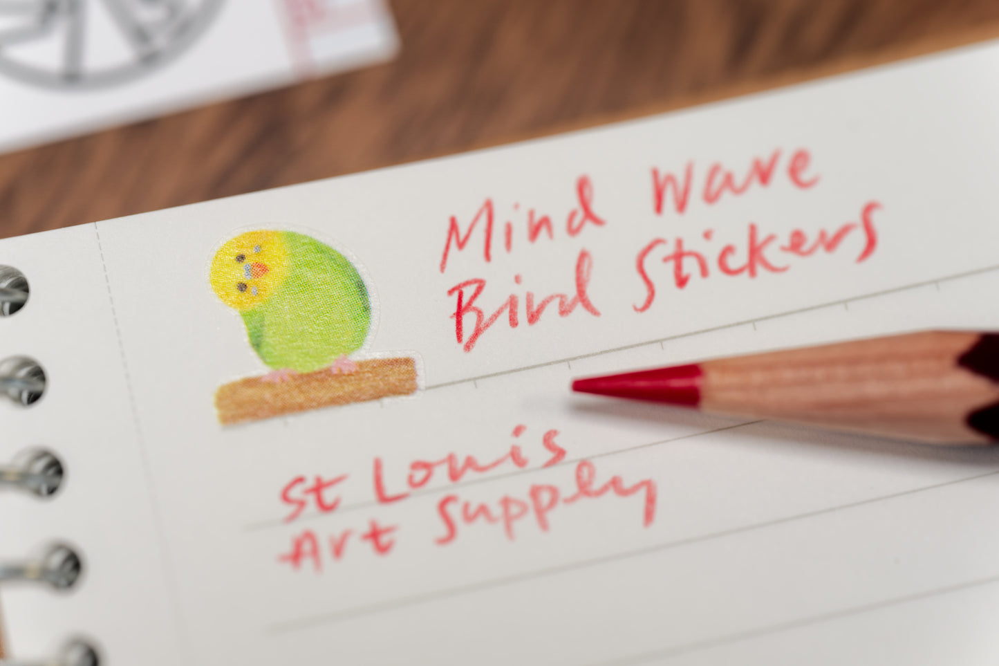 Parakeet Sticker Sheet