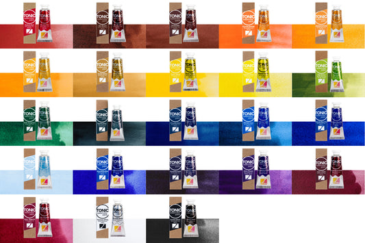 Tonic Watercolor 12mL Tubes Retail Bundle
