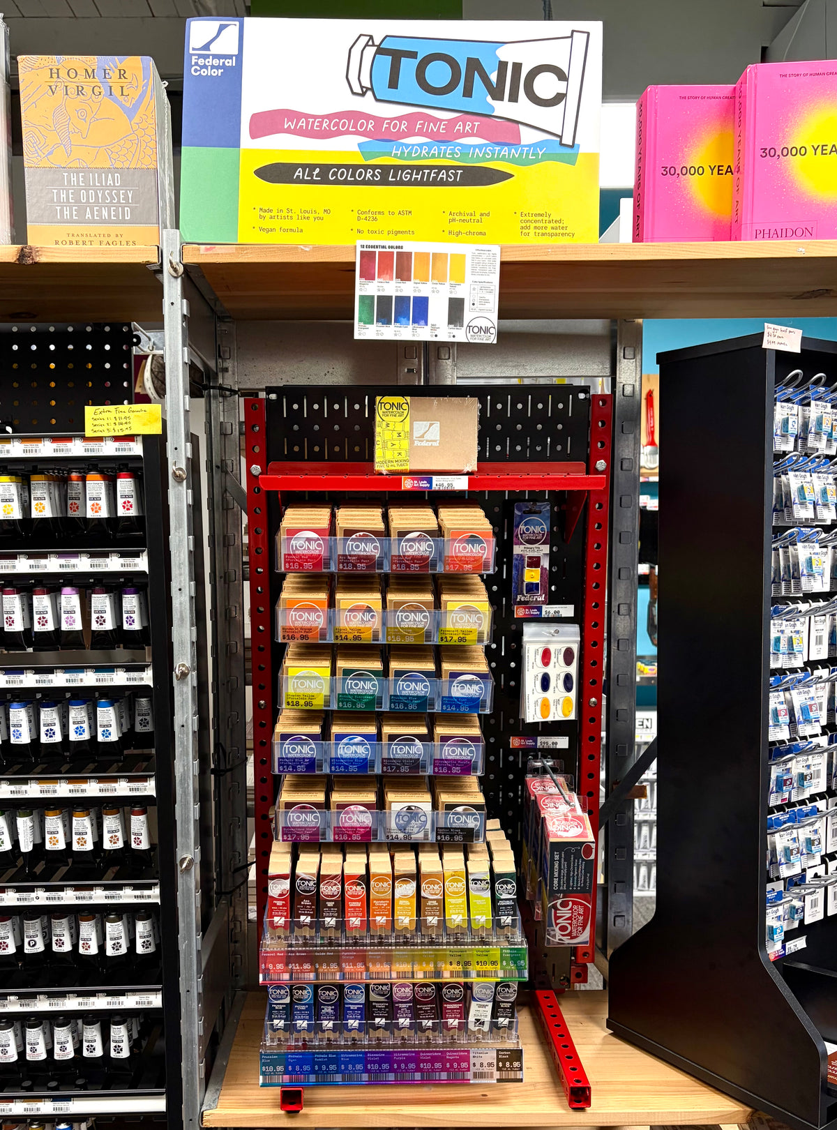 Tonic Watercolor Display