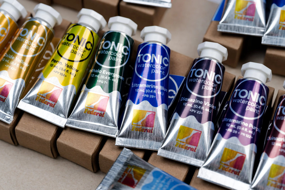 Tonic Watercolor 12mL Tubes Retail Bundle