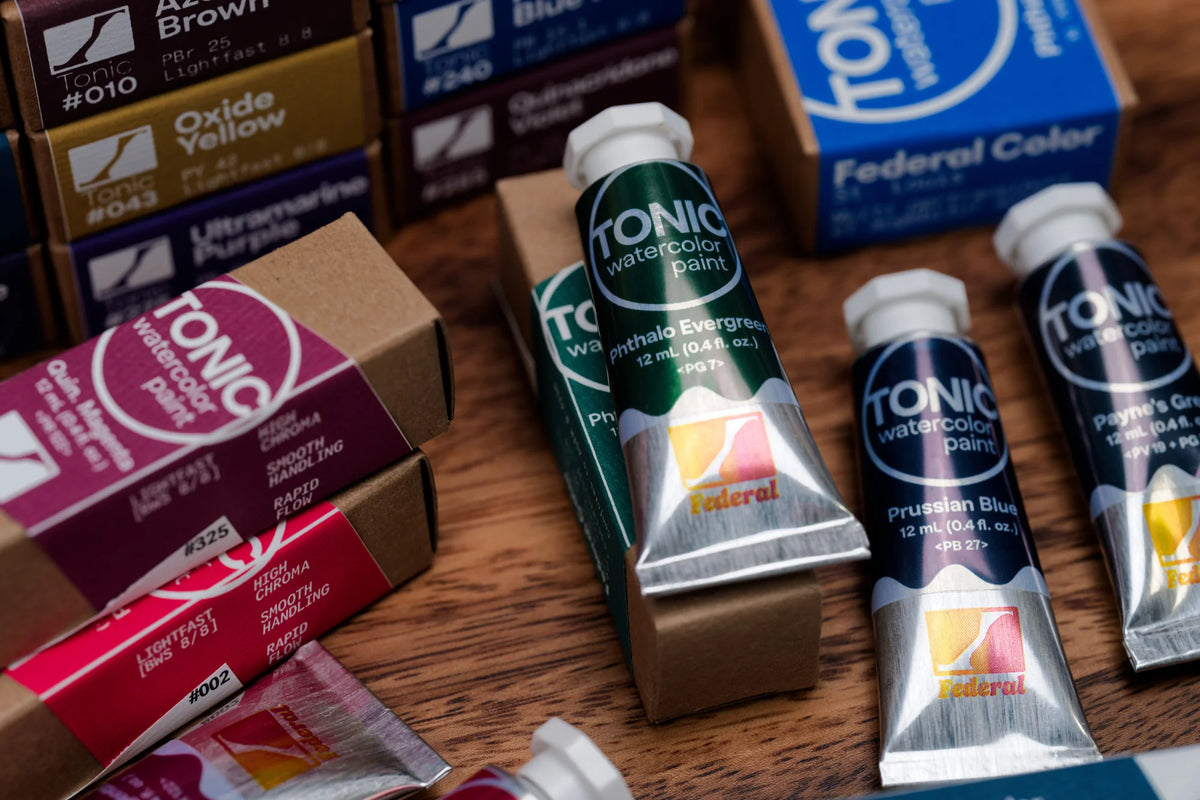 Tonic Watercolor 12mL Tubes Retail Bundle