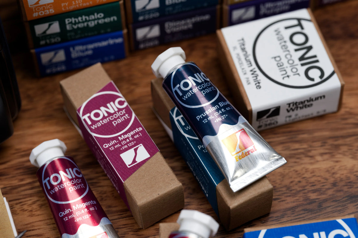 Tonic Watercolor 12mL Tubes Retail Bundle