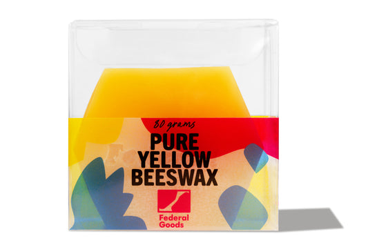 Pure Yellow Beeswax, 80 g