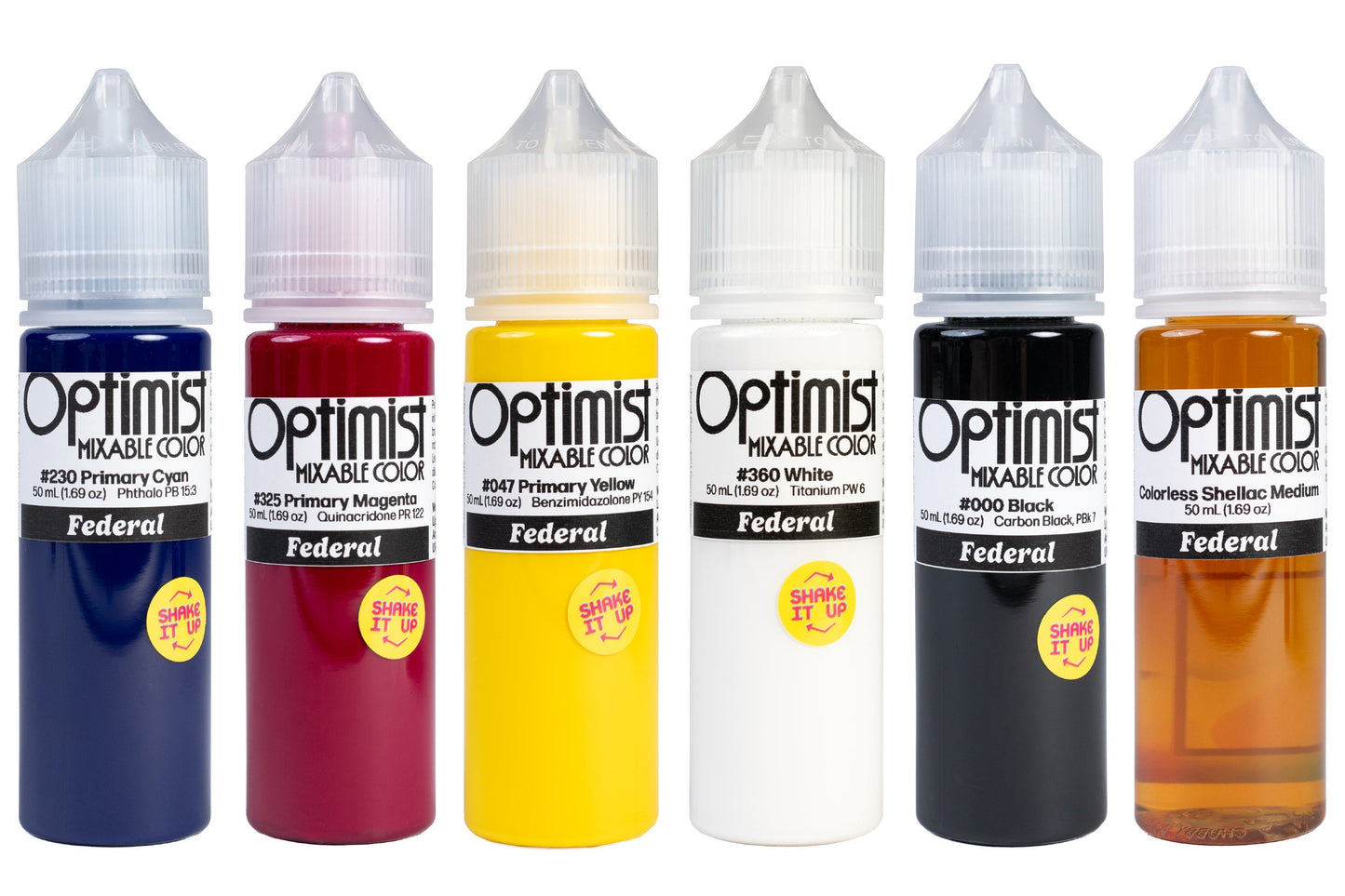 Optimist Mixable Color, CMYK+ Set of 6