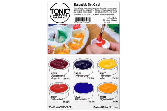 Tonic Watercolor, XL Dot Card