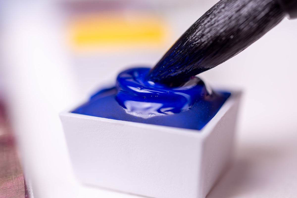 Tonic Watercolor Half Pans, #240 Phthalo Blue Reddish