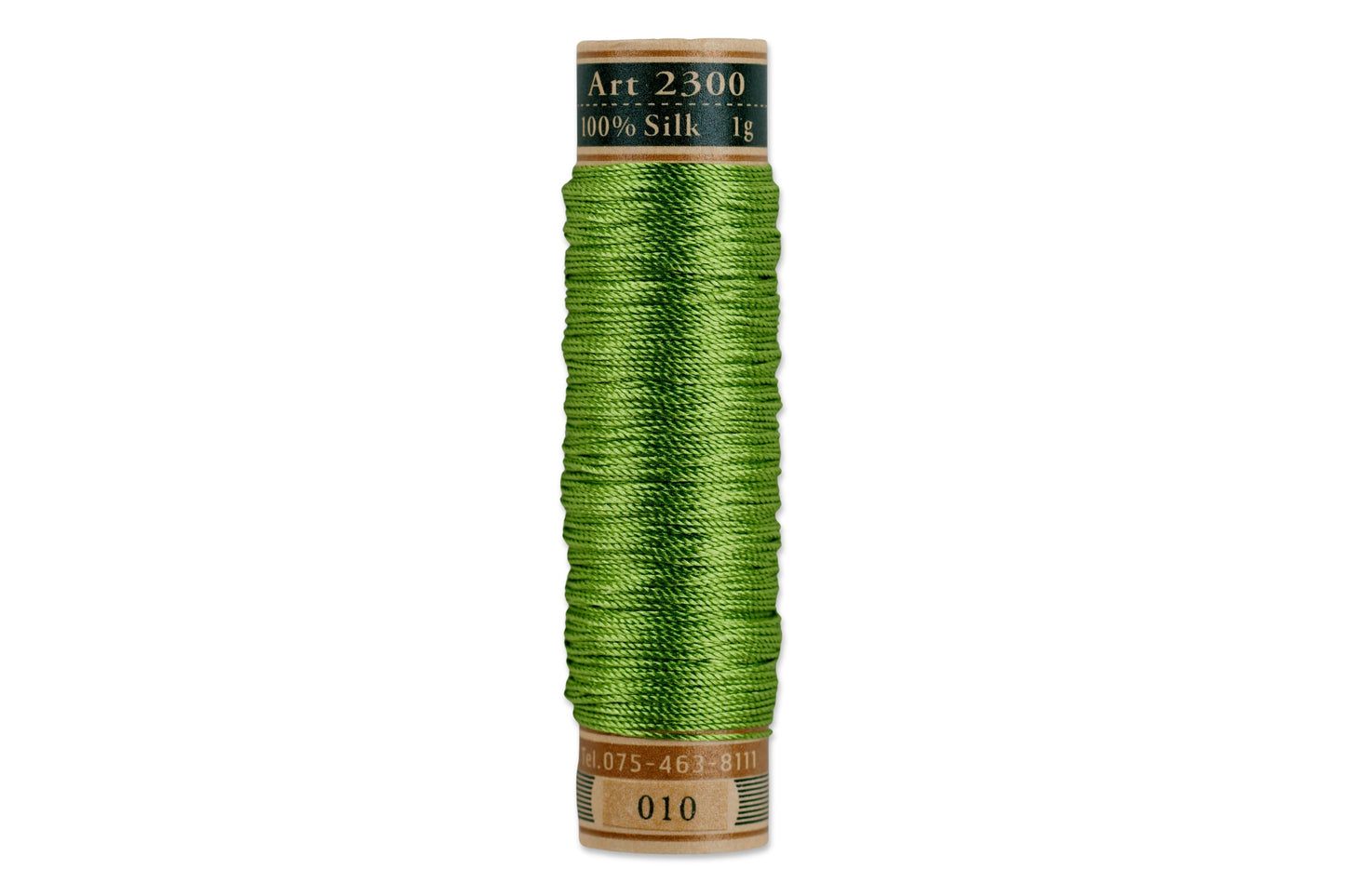Silk Art Thread, #010 Grass Green