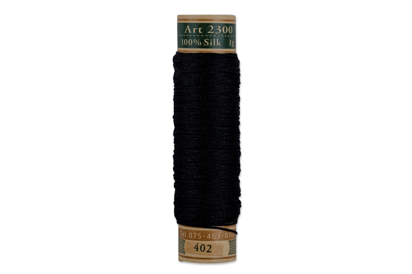 Silk Art Thread, #402 Black