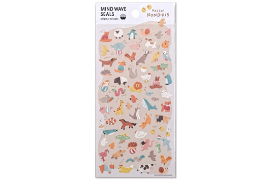 Chill Animals Sticker Sheet