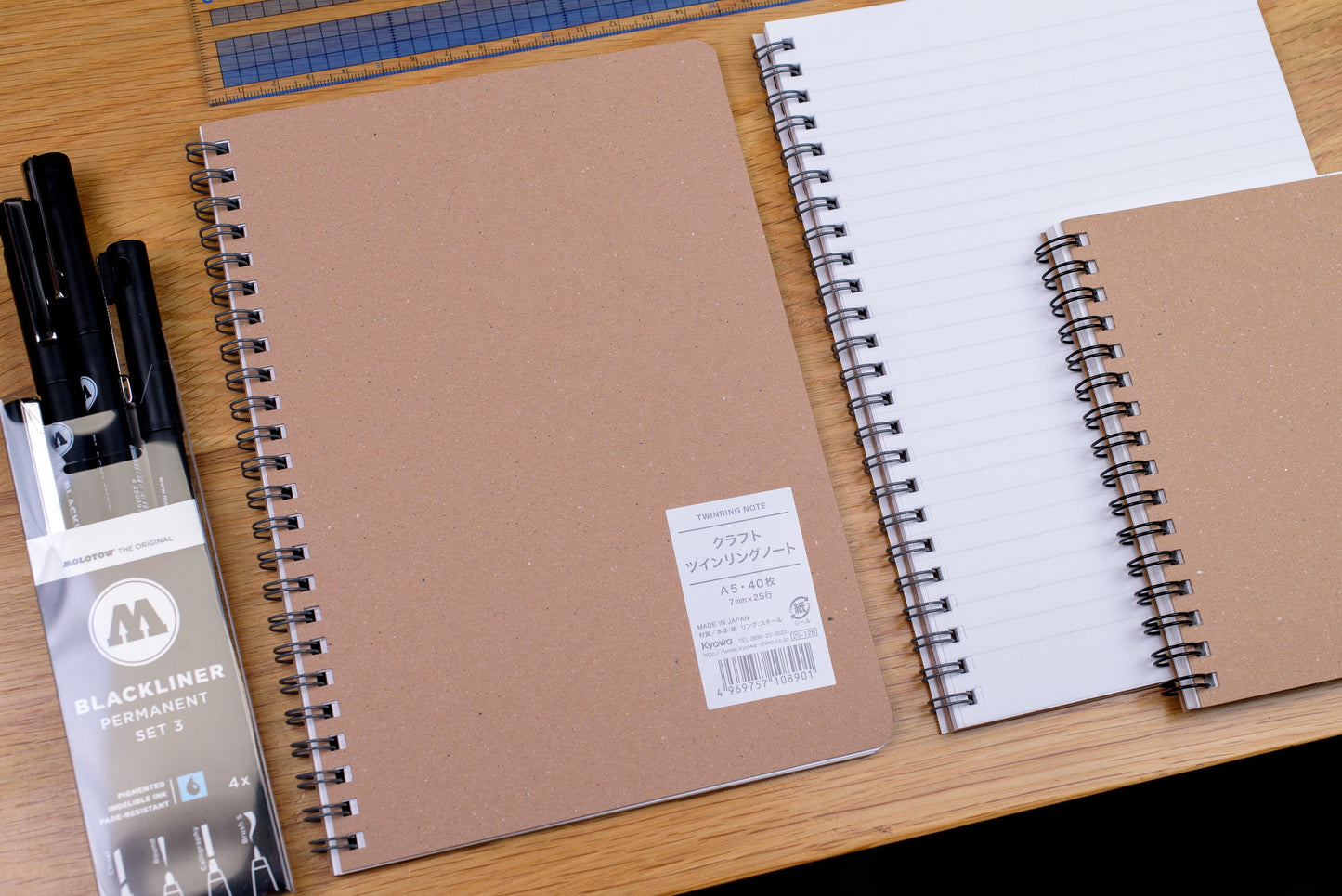 Basic Ring-Bound Notebook, Pocket Size