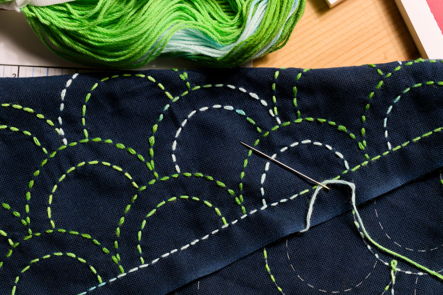 Olympus Sashiko Sampler, Seigaiha