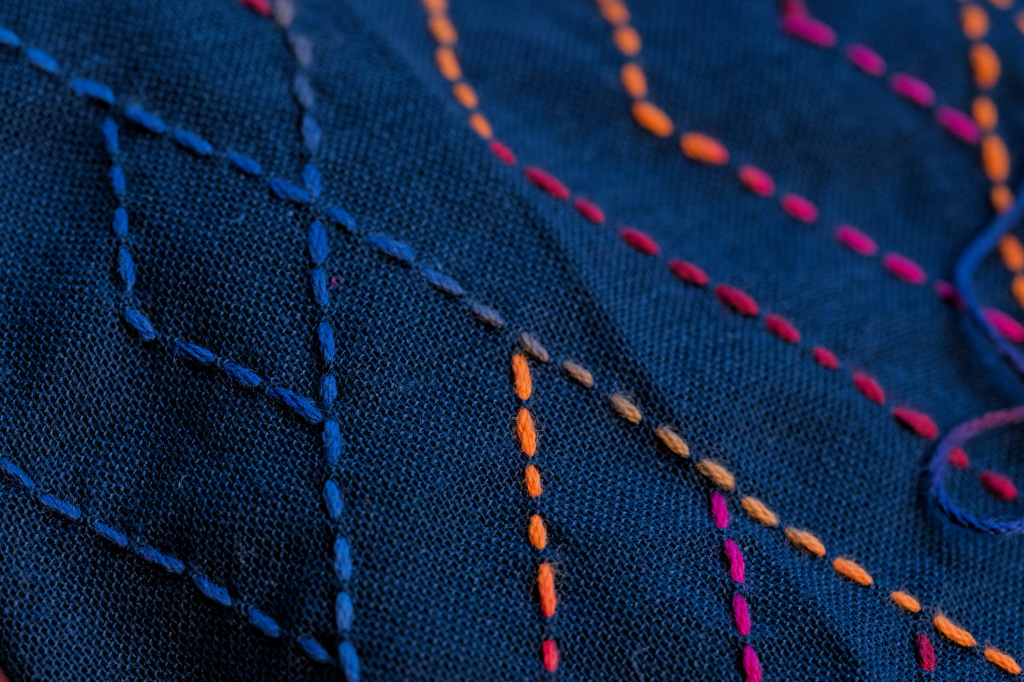 Olympus Sashiko Sampler, Hishi-seigaiha