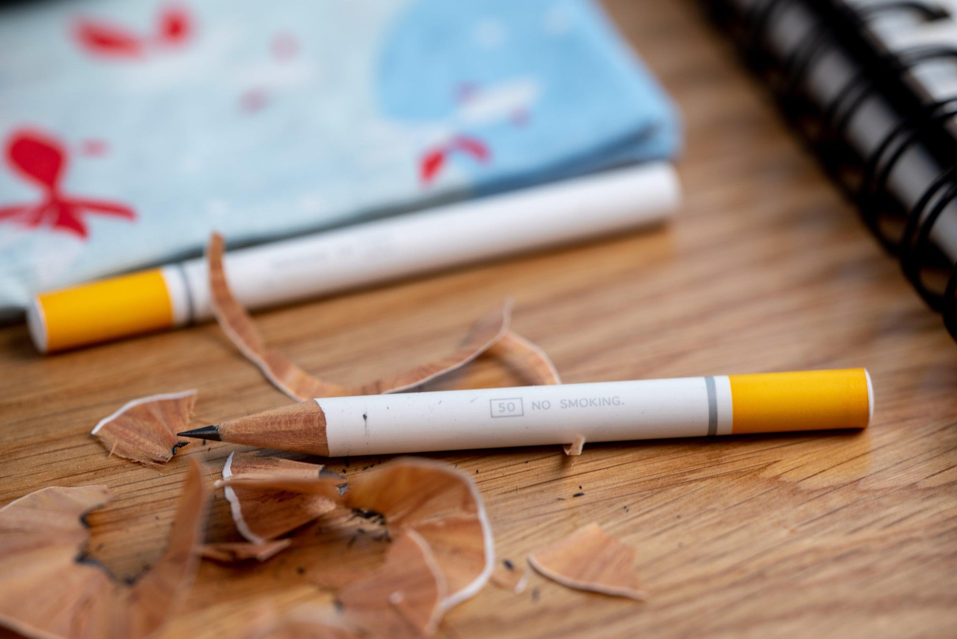 cigarette pencils No Smoking Pencil An unlit cigarette