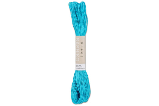 Olympus Cotton Sashiko Thread, #17 Cyan