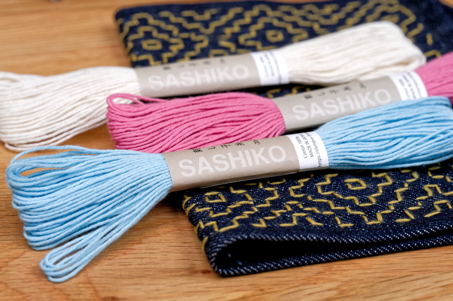 Variegated Sashiko Thread, #72 Multi Ocean