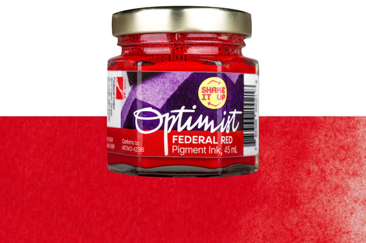 Optimist Pigment Ink, #002 Federal Red