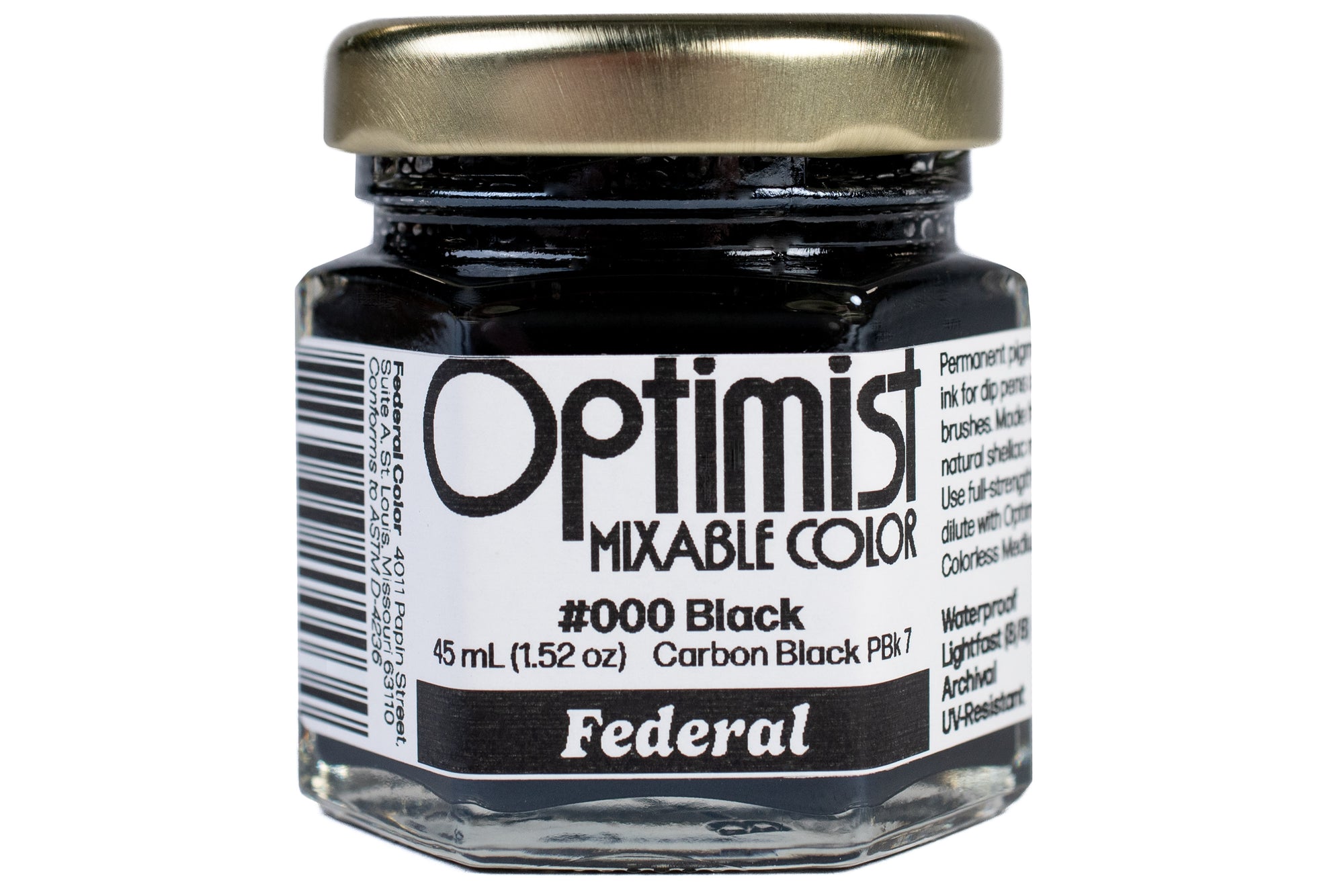 Optimist Mixable Color, #000 Black