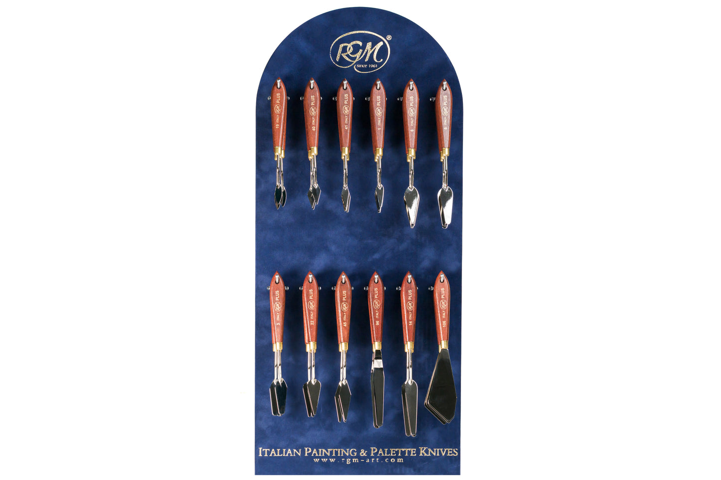 RGM Plus Painting Knives — Assortment & Display