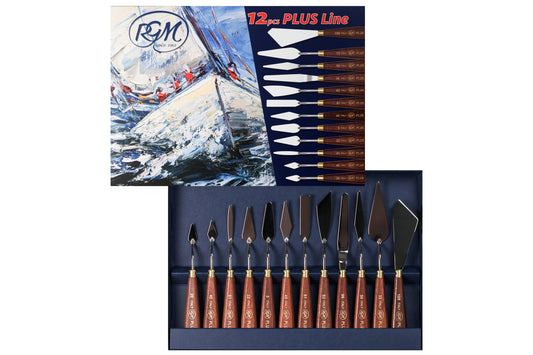 RGM Plus Painting Knives, Set of 12