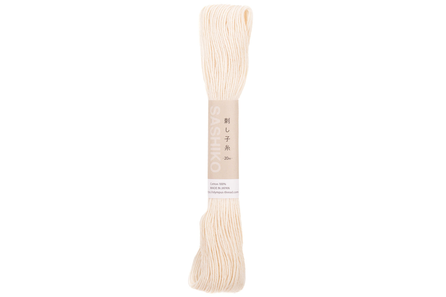 Olympus Cotton Sashiko Thread, #02 Off White