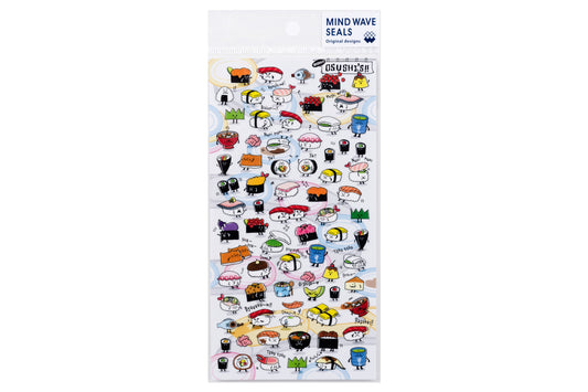 Sushi Town Sticker Sheet