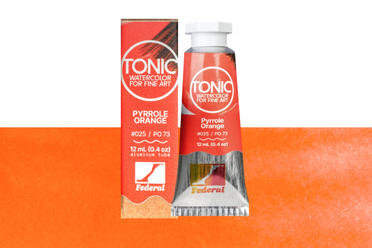Tonic Watercolor, 12 mL Tube, #025 Pyrrole Orange