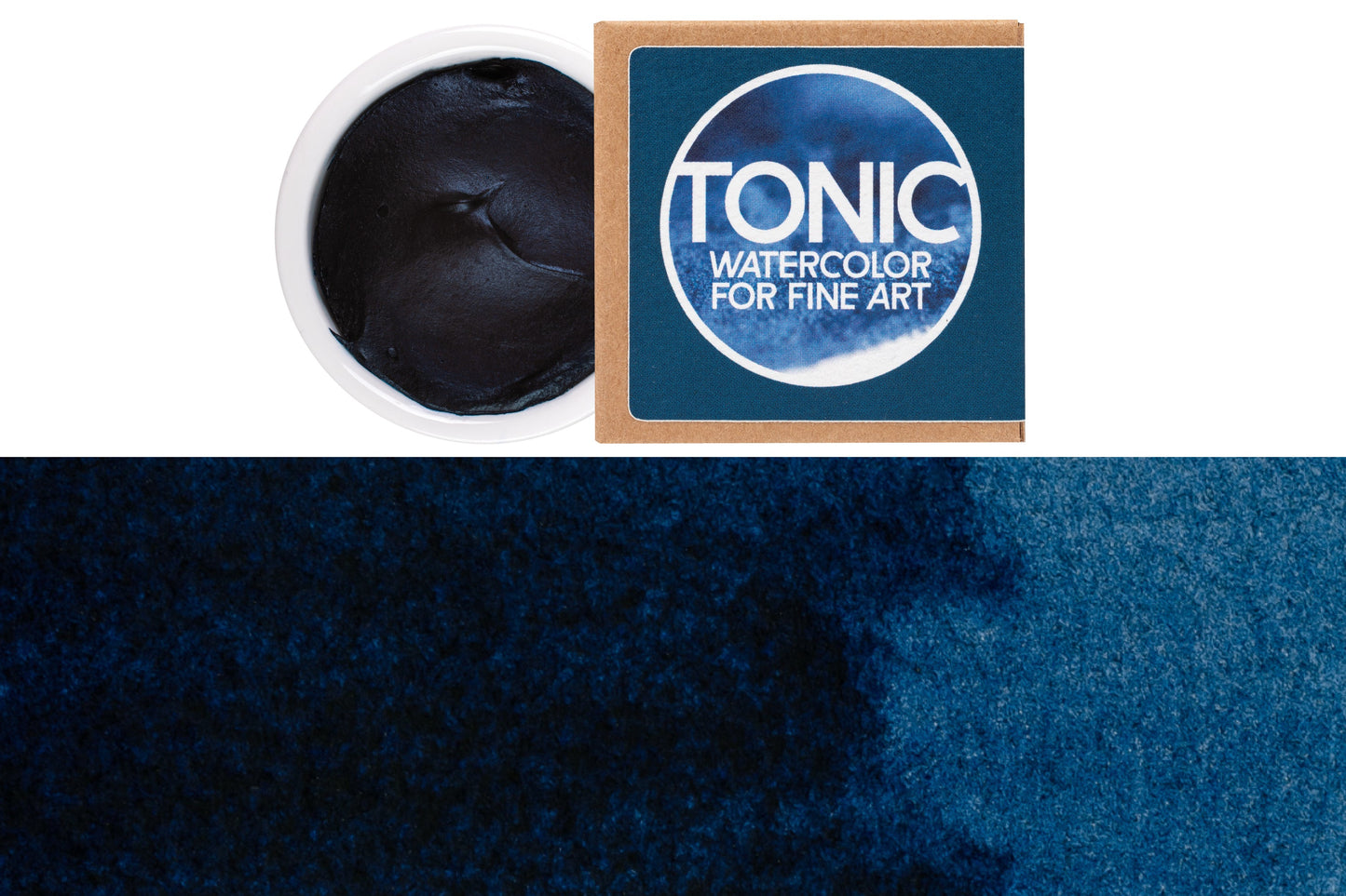 Tonic Watercolor, Porcelain Pan, #220 Prussian Blue