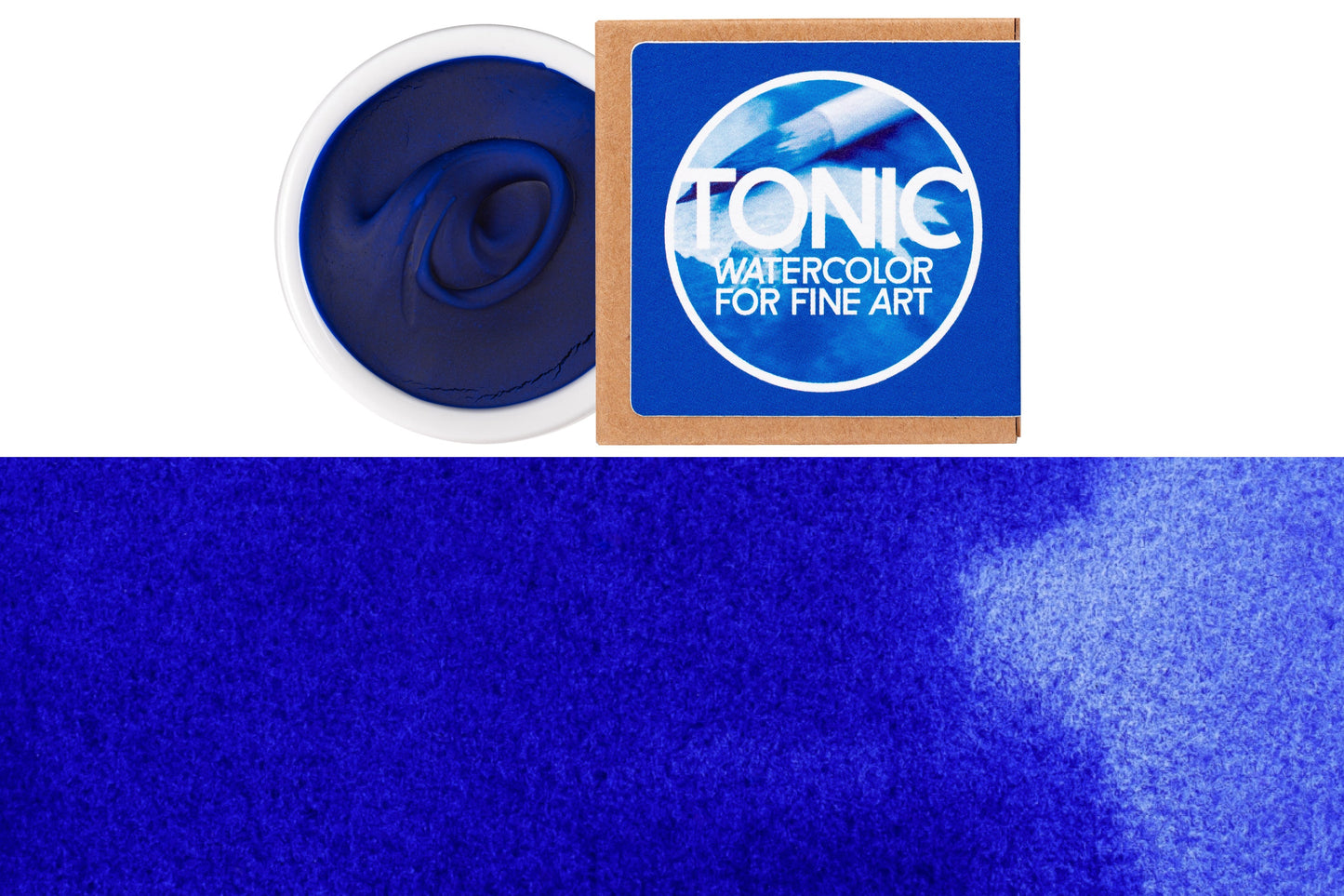 Tonic Watercolor, Porcelain Pan, #245 Ultramarine Blue