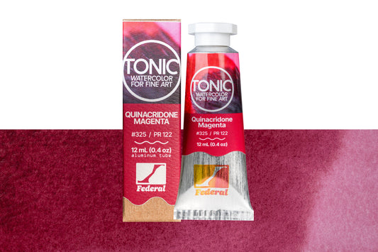 Tonic Watercolor, 12 mL Tube, #325 Quinacridone Magenta
