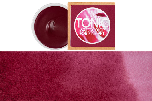 Tonic Watercolor, Porcelain Pan, #325 Quinacridone Magenta