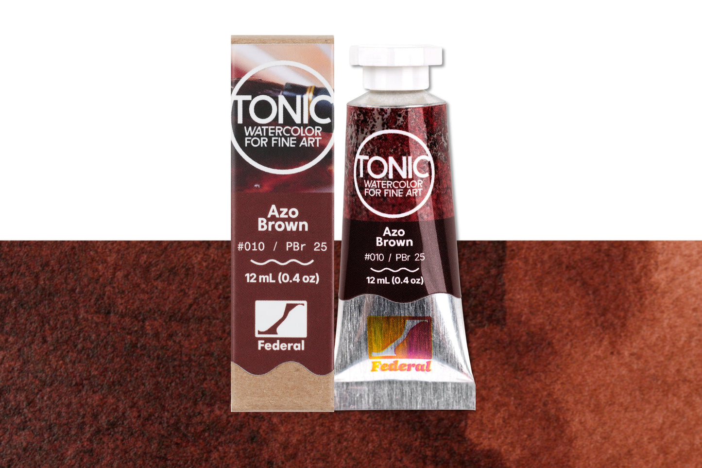 Tonic Watercolor, 12 mL Tube, #010 Azo Brown
