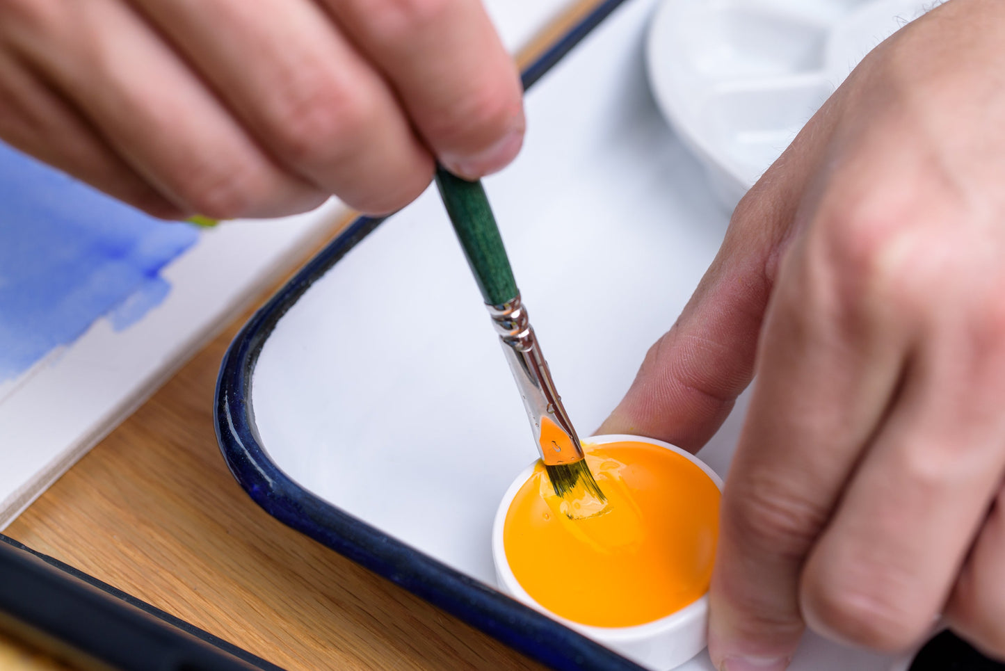 Tonic Watercolor, Porcelain Pan, #220 Prussian Blue