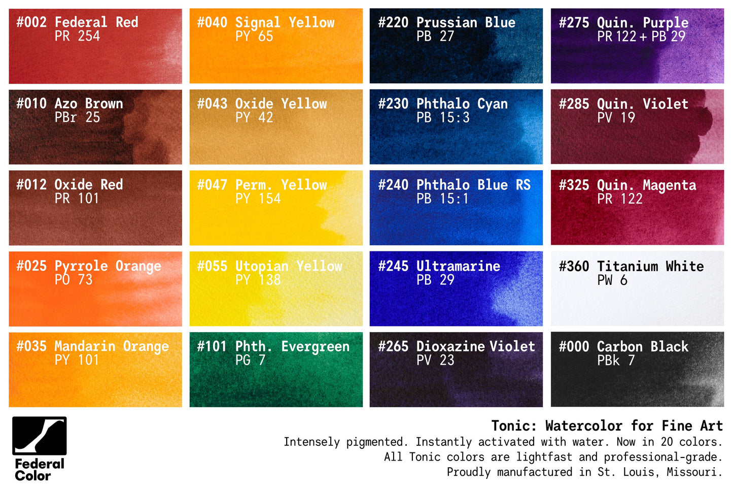 Tonic Watercolor, 12 mL Tube, #055 Utopian Yellow