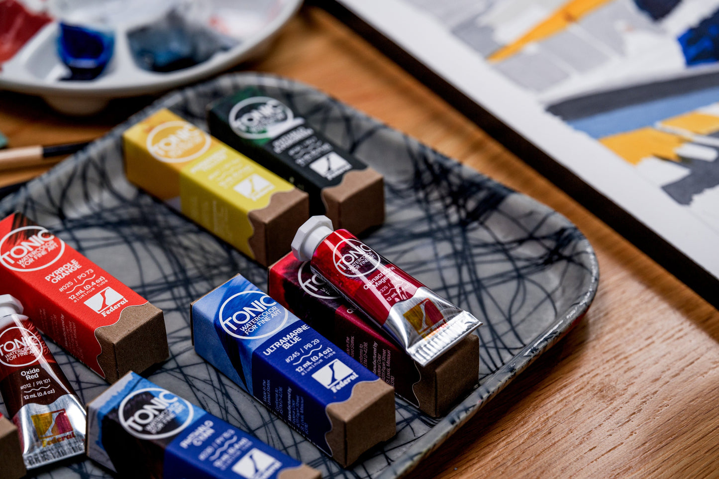 Tonic Watercolor, 12 mL Tube, #055 Utopian Yellow