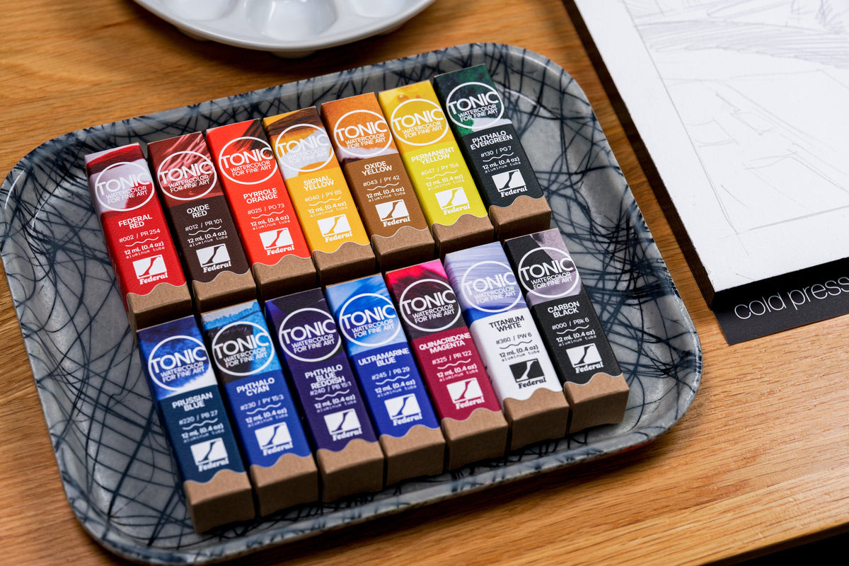 Tonic Watercolor, 12 mL Tube, #360 Titanium White