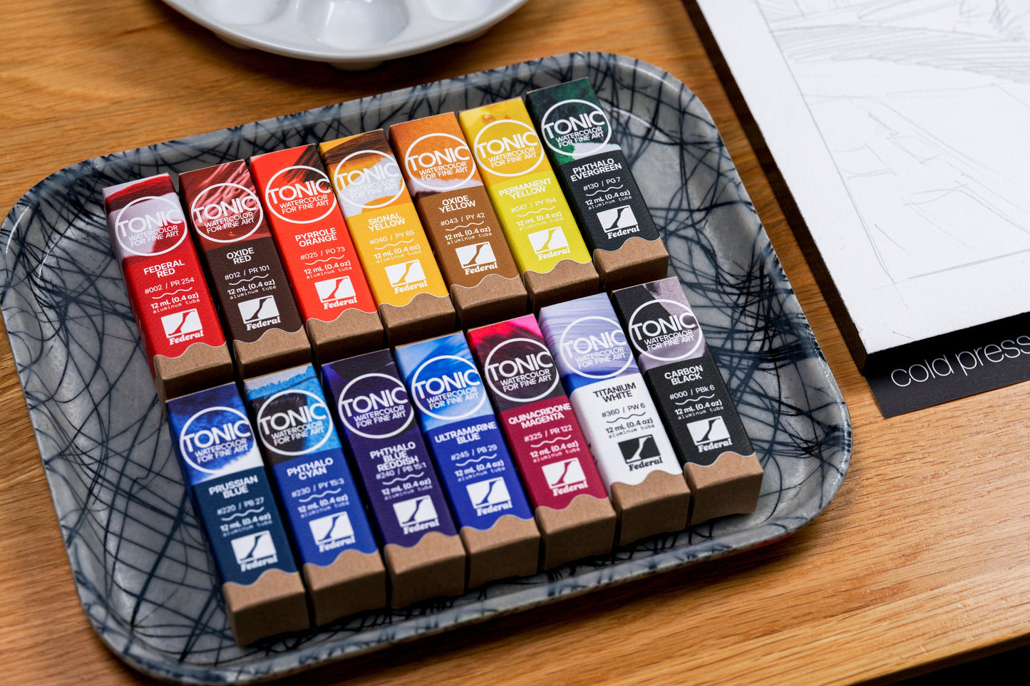 Tonic Watercolor, 12 mL Tube, #010 Azo Brown