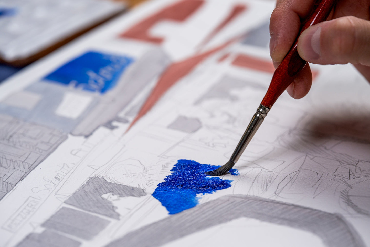 Tonic Watercolor, 12 mL Tube, #245 Ultramarine Blue